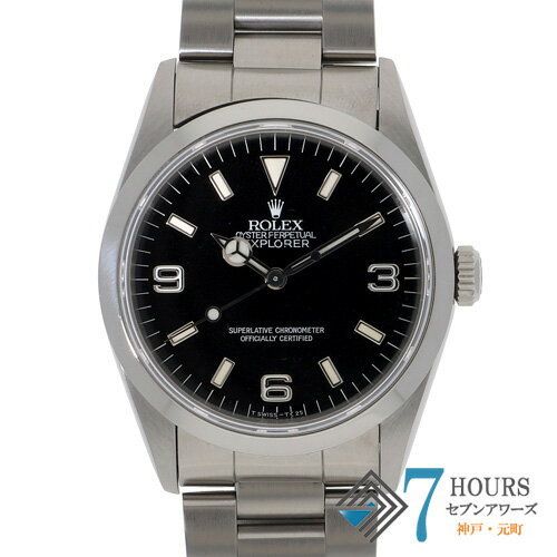 【140659】ROLEX ロレックス 14270 エクスプローラー ブラックダイヤル X番 SS 自動巻き 当店オリジナルボックス 腕時計 時計 WATCH メンズ 男性 男 紳士【中古】