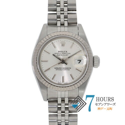 Rakuten - 【141019】ROLEX ロレックス 79174 デイトジャスト 26 シルバーダイヤル Y番 WG/SS 自動巻き ギャランティーカード 腕時計 時計 WATCH レディース 女性 女【中古】