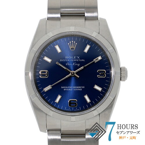 【141284】ROLEX ロレックス 114210 エアキング 369ブルーダイヤル ランダム番  ...