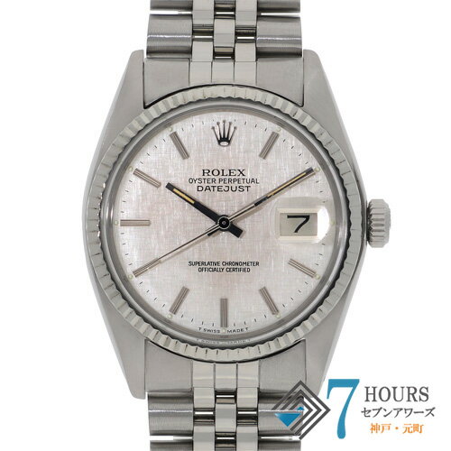 Rakuten - 【142648】ROLEX ロレックス 16014 デイトジャスト 36 シルバーダイヤル 54番 WG/SS 自動巻き 当店オリジナルボックス 腕時計 時計 WATCH メンズ 男性 男 紳士【中古】
