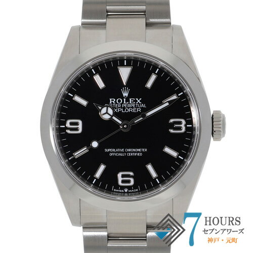 【142705】ROLEX ロレックス 224270 エクスプローラー ブラックダイヤル ランダム番 SS 自動巻き ギャランティーカード 純正ボックス 腕時計 時計 WATCH メンズ 男性 男 紳士【中古】
