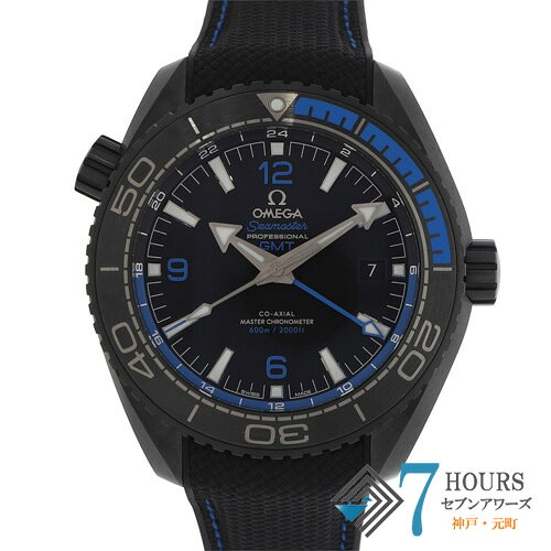 【143425】OMEGA オメガ 215.92.46.22.01.002 プラネットオーシャン ブラッ﻿クダイヤル CE/ラバー 自動巻き ギャランティーカード 純正ボックス 腕時計 時計 WATCH メンズ 男性 男 紳士【中古】