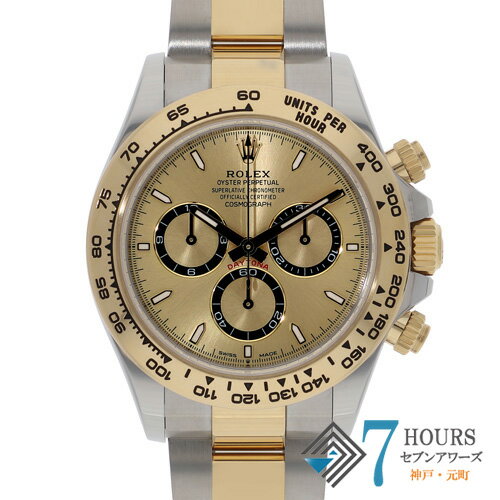 【143563】ROLEX ロレックス 126503 コスモグラフデイトナ シャンパンダイヤル ランダム番 YG/SS 自動巻き ギャランティーカード 純正ボックス 腕時計 時計 WATCH メンズ 男性 男 紳士【中古】