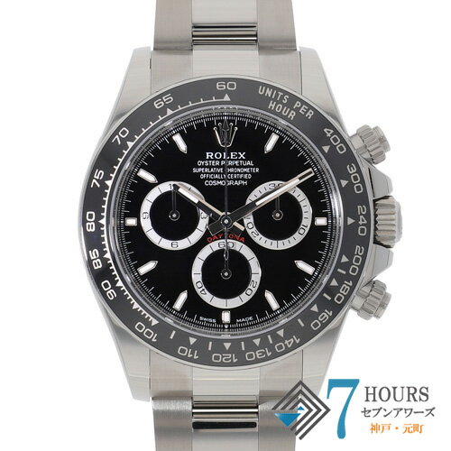 【144553】ROLEX ロレックス 126500LN コスモグラフデイトナ ブラックダイヤル ランダム番 SS 自動巻き ギャランティーカード 純正ボックス 腕時計 時計 WATCH メンズ 男性 男 紳士 【未使用品】【中古】