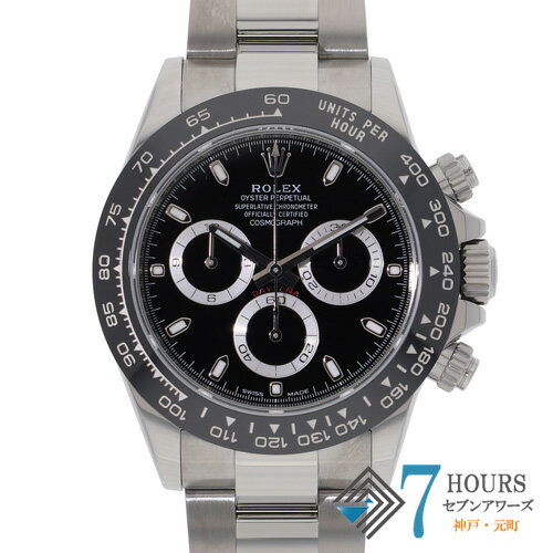 【144321】ROLEX ロレックス 116500LN コスモグラフデイトナ ブラックダイヤル ランダム番 SS 自動巻き ギャランティーカード 純正ボックス 腕時計 時計 WATCH メンズ 男性 男 紳士【中古】
