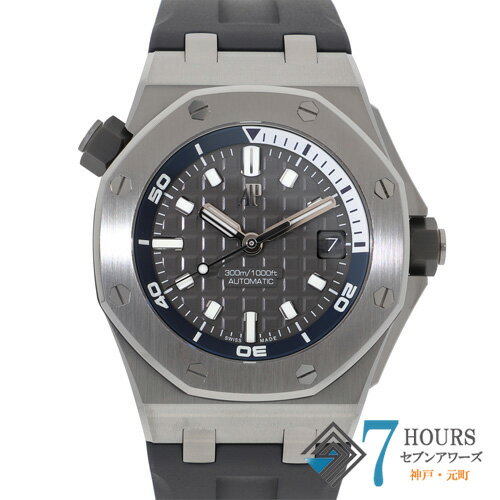 Rakuten - 【144374】AUDEMARS PIGUET オーデマ・ピゲ 15720ST.OO.A009CA.01 ロイヤルオーク グレーダイヤル SS/ラバー 自動巻き ギャランティーカード 純正ボックス 腕時計 時計 WATCH メンズ 男性 男 紳士【中古】