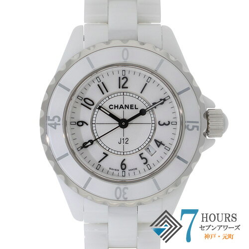 Rakuten - 【144383】CHANEL シャネル H0968 J12 ホワイトダイヤル CE クオーツ 当店オリジナルボックス 腕時計 時計 WATCH レディース 女性 女【中古】