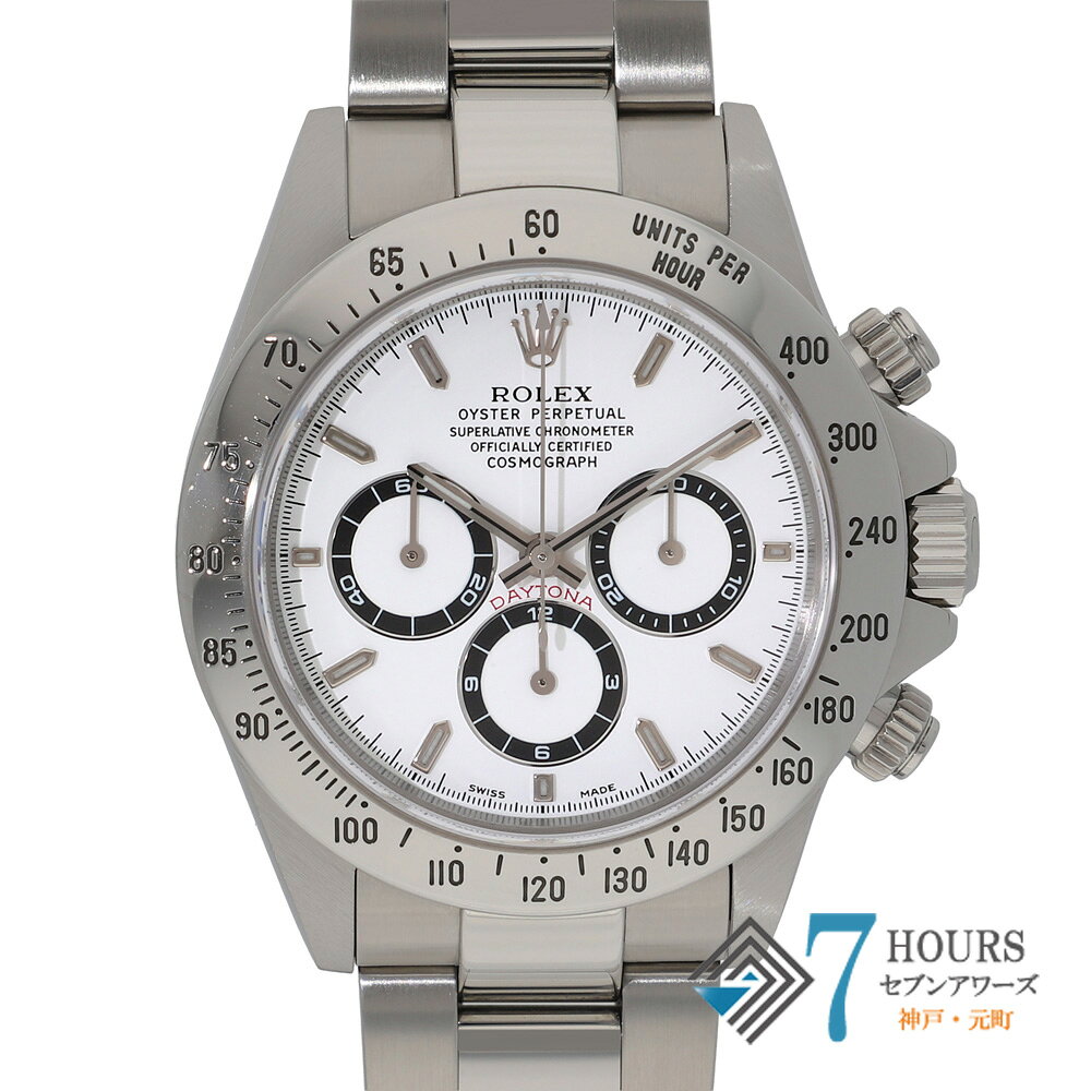 【147204】ROLEX ロレックス 16520 コスモグラフデイトナ ホワイトダイヤル A番 SS 自動巻き ギャランティーカード 純正ボックス 腕時計 時計 WATCH メンズ 男性 男 紳士【中古】