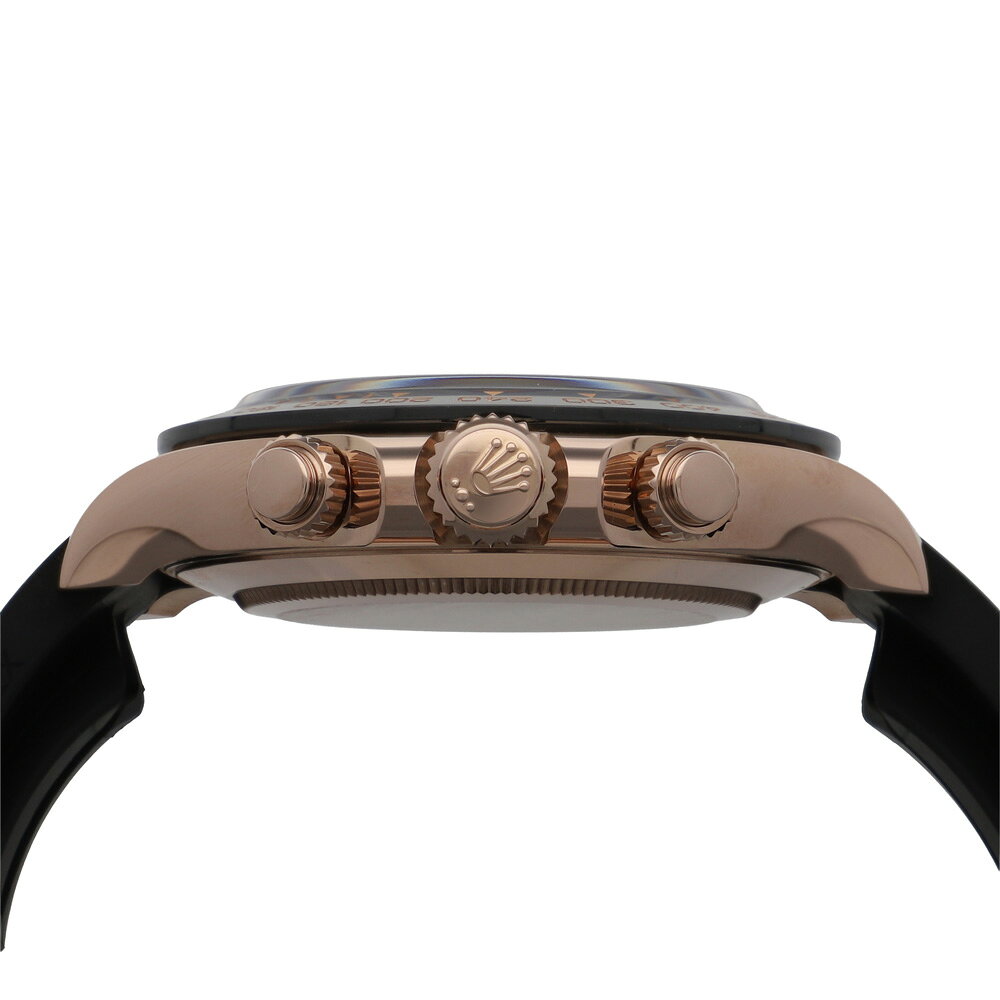 セブンアワーズの【147209】ROLEX ロレックス 116515LN コスモグラフデイトナ ブラック/サンダストダイヤル ランダム番 RG/ラバー 自動巻き ギャランティーカード 当店オリジナルボックス 腕時計 時計 WATCH メンズ 男性 男 紳士【中古】｜アングル3