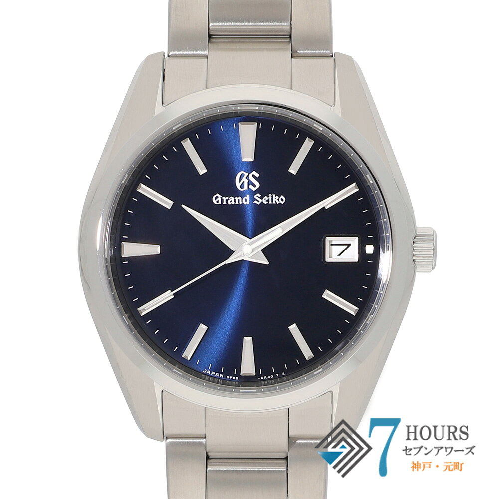 【147842】SEIKO セイコー SBGP013 9F85-0AC0 グランドセイコー　ヘリテージコレクション ブルーダイヤル SS クオーツ ギャランティーカード 純正ボックス 腕時計 時計 WATCH メンズ 男性 男 紳士【中古】