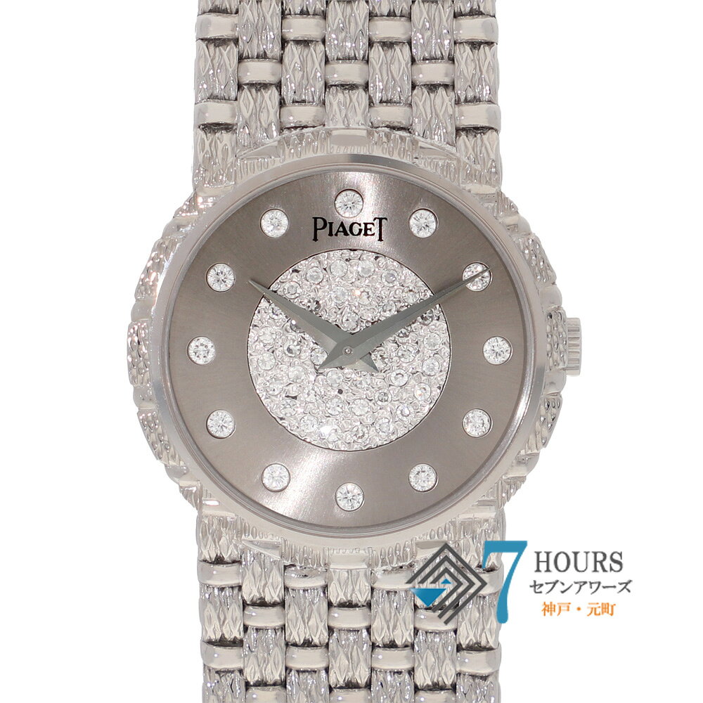 【147962】PIAGET ピアジェ 924D23 トラディション シルバーダイヤル WG 手巻き 保証書 純正ボックス 腕時計 時計 WATCH レディース 女性 女【中古】