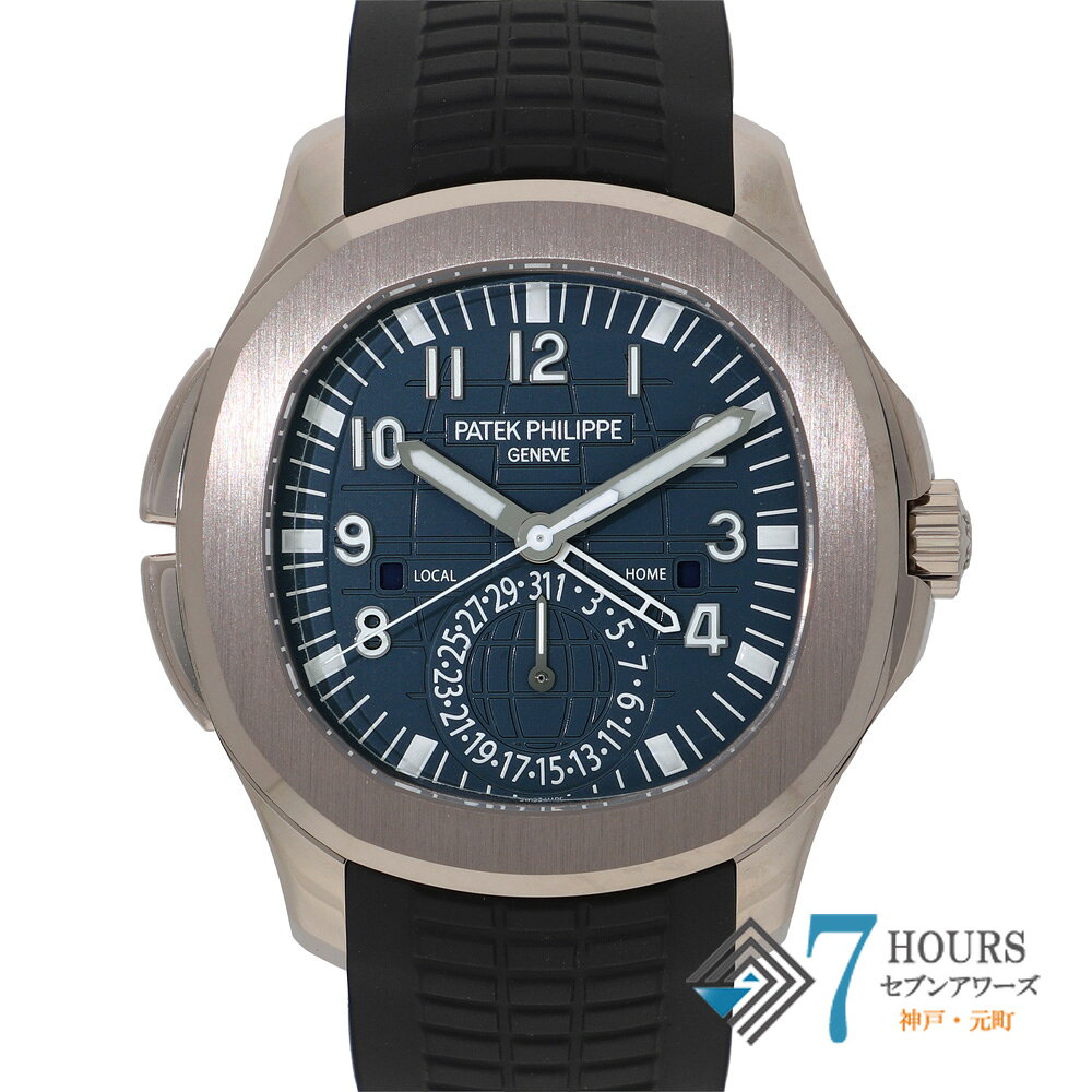 【148095】PATEK PHILIPPE パテックフィリップ 5164G-001 アクアノート ブルーダイヤル WG/ラバー 自動巻き ギャランティーカード 純正ボックス 腕時計 時計 WATCH メンズ 男性 男 紳士 【未使用品】【中古】