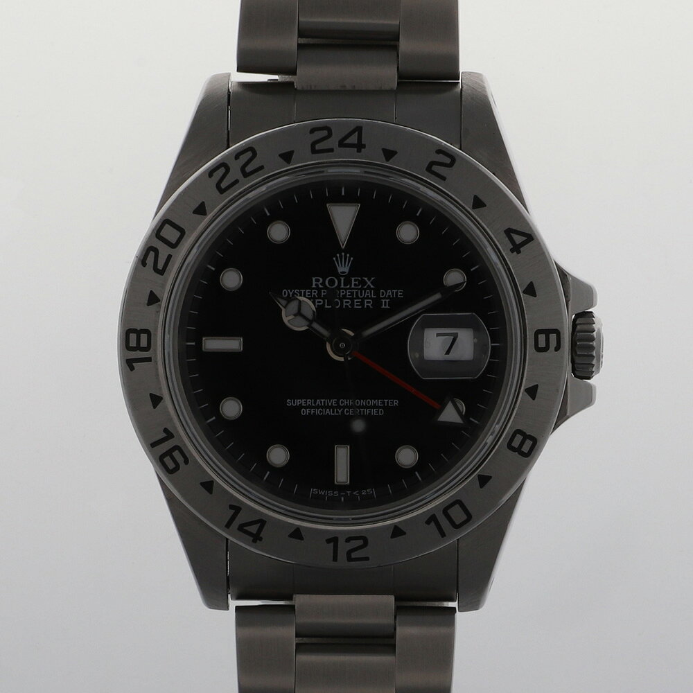 148447 ROLEX ロレックス 16570 エクスプローラー2 ブラックダイヤル S番 SS 自動巻き ギャランティーカー 7hours-10014318 セブンアワーズ サンプル画像2