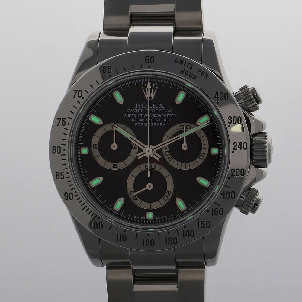 148448 ROLEX ロレックス 116520 コスモグラフデイトナ ブラックダイヤル K番 SS 自動巻き ギャランティー 7hours-10014323 セブンアワーズ サンプル画像2