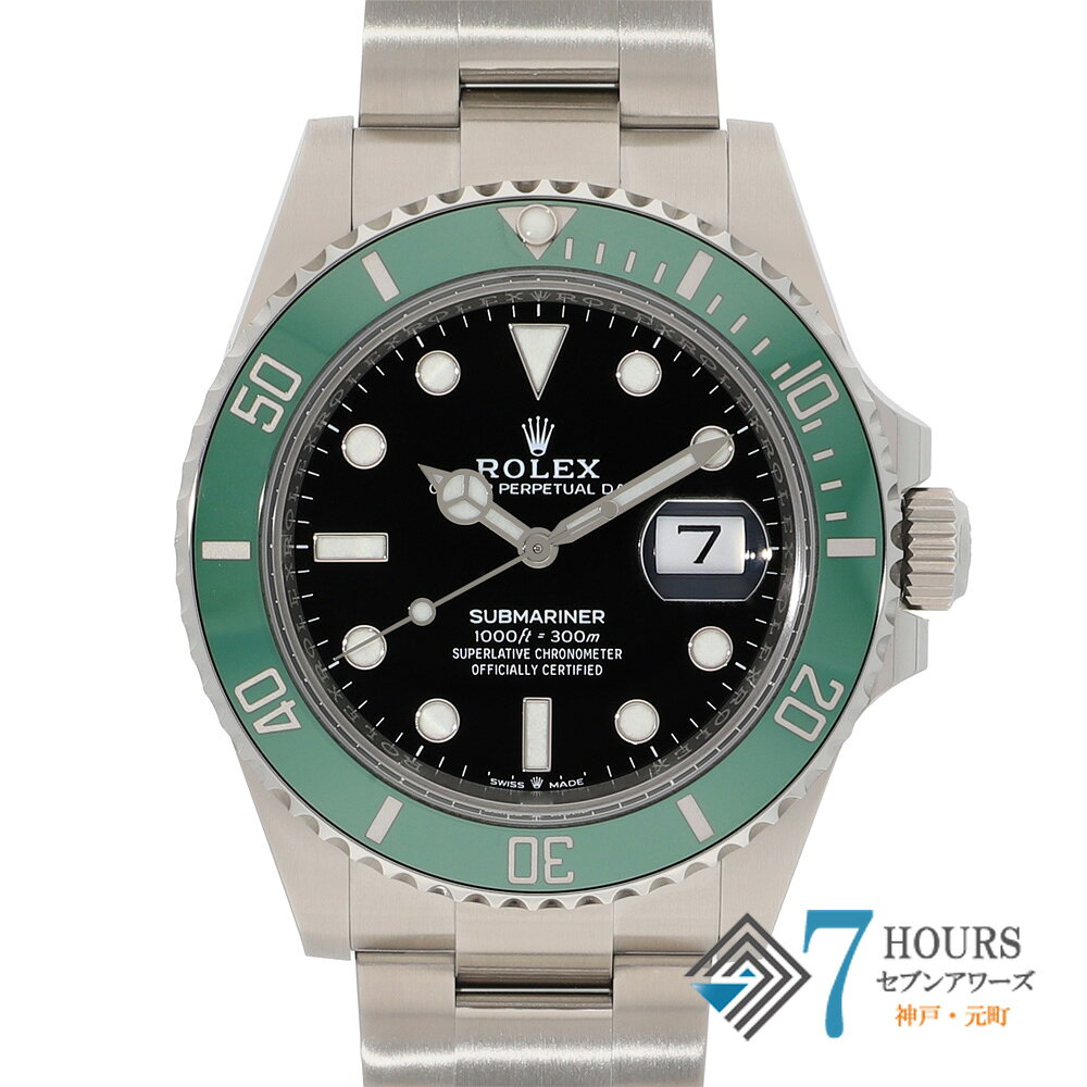 【148618】ROLEX ロレックス 126610LV サブマリーナ デイト ブラックダイヤル ランダム番 SS 自動巻き ギャランティーカード 純正ボックス 腕時計 時計 WATCH メンズ 男性 男 紳士【中古】
