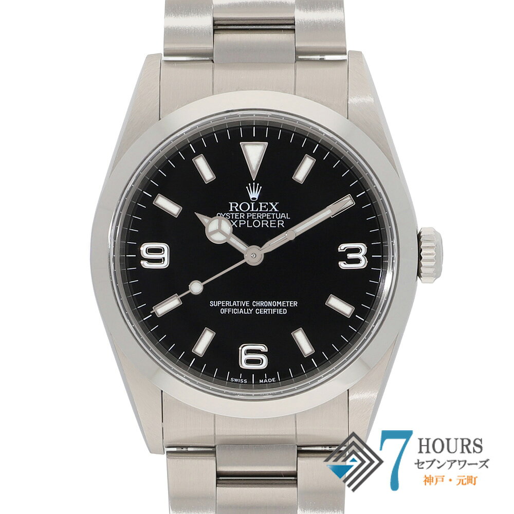 【148633】ROLEX ロレックス 14270 エクスプローラー ブラックダイヤル A番 SS 自動巻き 当店オリジナルボックス 腕時計 時計 WATCH メンズ 男性 男 紳士【中古】
