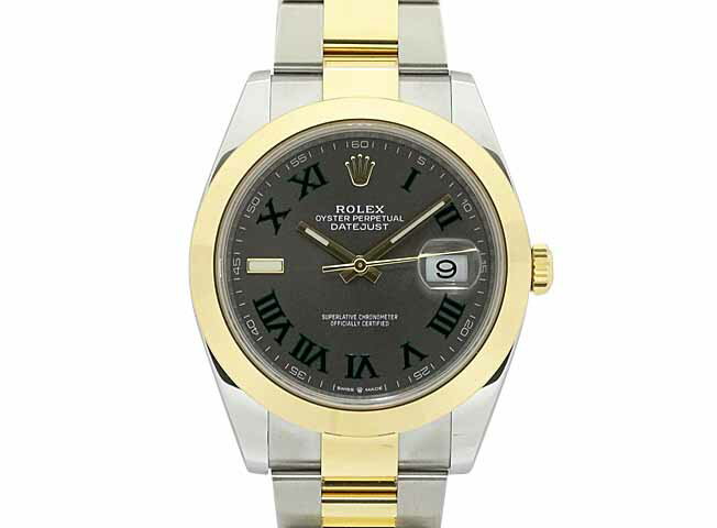 デイトジャスト 腕時計（メンズ） ロレックス デイトジャスト 41 126303 SS/K18YG ランダム・2022年・箱・新型保証書付 未使用