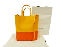 セリーヌ CELINE バーティカル カバ スモール バイカラー 2WAY トートバッグ 176163 【中古】Aランク
