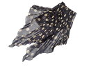 Vl CHANEL COCO Mark RR}[N Sheer dot VA[ hbg Pleat v[c silk scarf tie VN XJ[t ^C yÁzAN