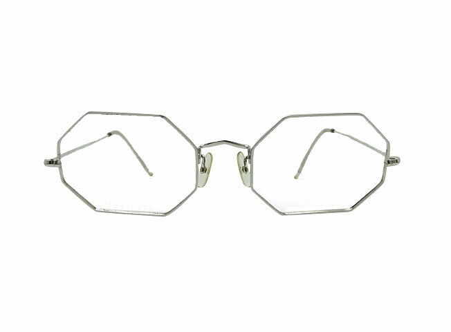 Rakuten - Algha Works アルガワークス Octagon オクタゴン Eyeglasses Frame メガネフレーム 12KTGF イギリス製【中古】Bランク
