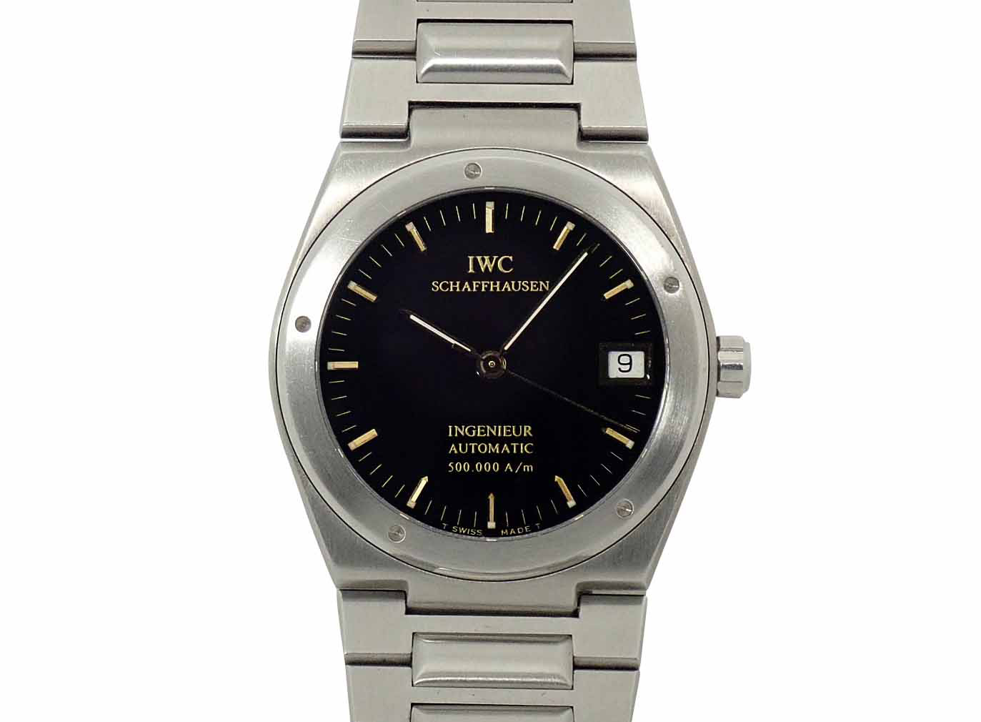 IWC インヂュニア 500,000A/M 3518-002 箱付【中古】