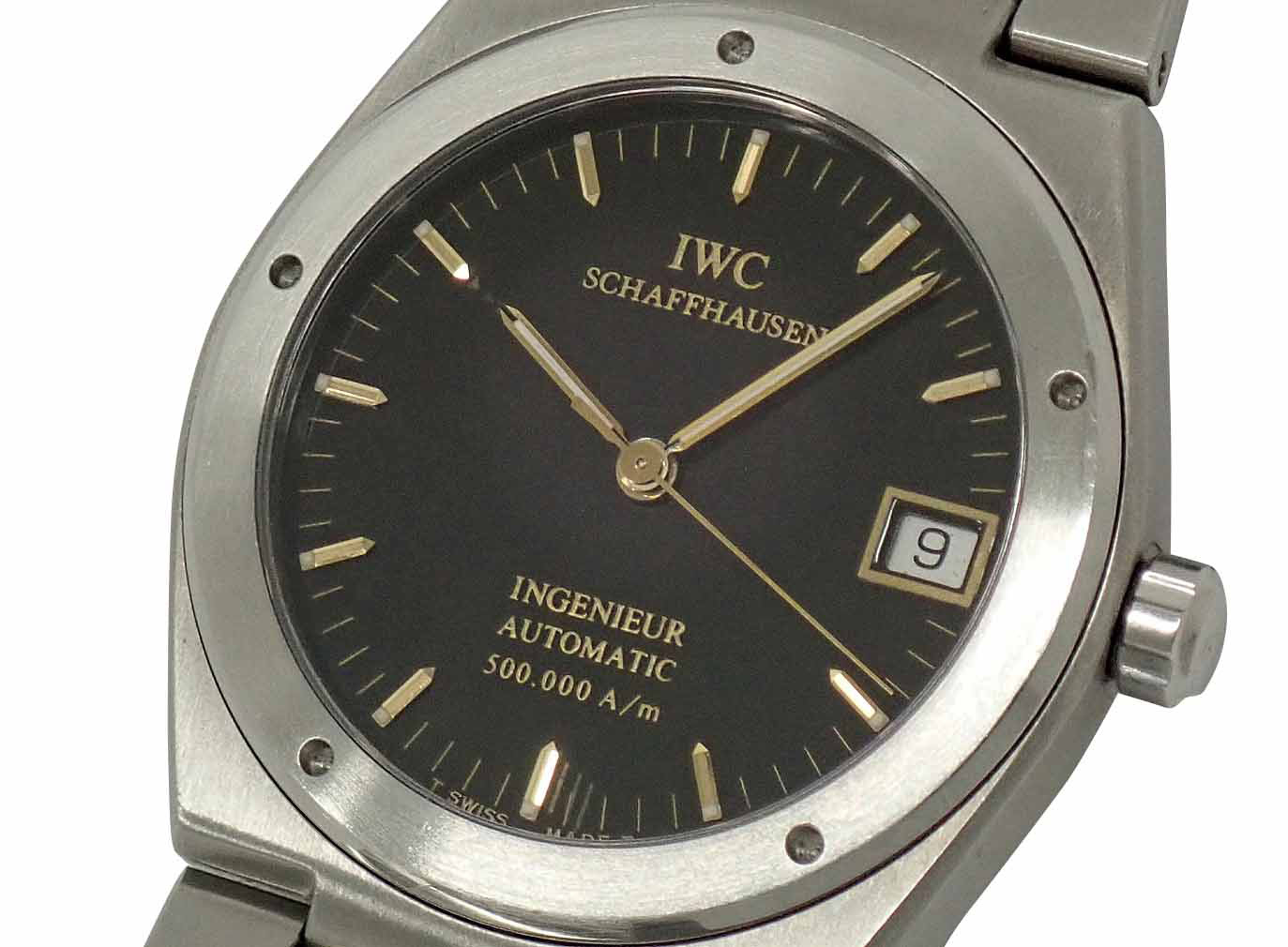 IWC インヂュニア 500,000A/M 3518-002 箱付【中古】