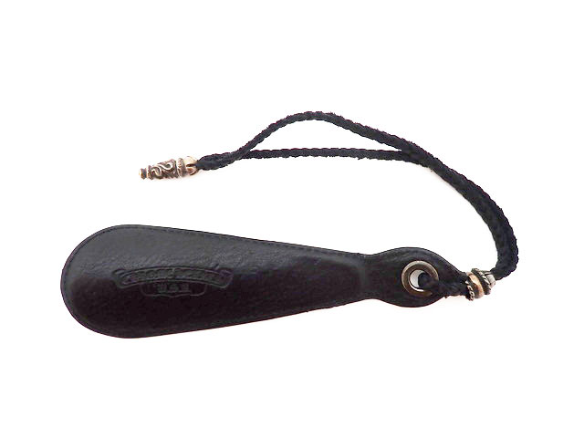 CHROME HEARTS クロムハーツ SHORT2 ショート2 LEATHER SHOE HORN レザー シューホーン 靴べら 【中古】Bランク