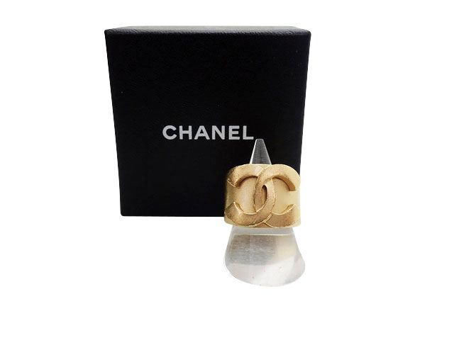 Rakuten - CHANEL シャネル COCO ココマーク Vintage Ring ヴィンテージリング 【中古】Bランク