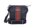 GUCCI グッチ Sherry Line シェリーライン Nylon Canvas ナイロンキャンバス Pochette Shoulder Bag ポシェット ショルダーバッグ 471454 【中古】ABランク