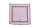 LOUIS VUITTON ルイヴィトン Monogram モノグラム Square 90 カレ90 New Denim ニューデニム Silk Scarf シルクスカーフ 【中古】Aランク