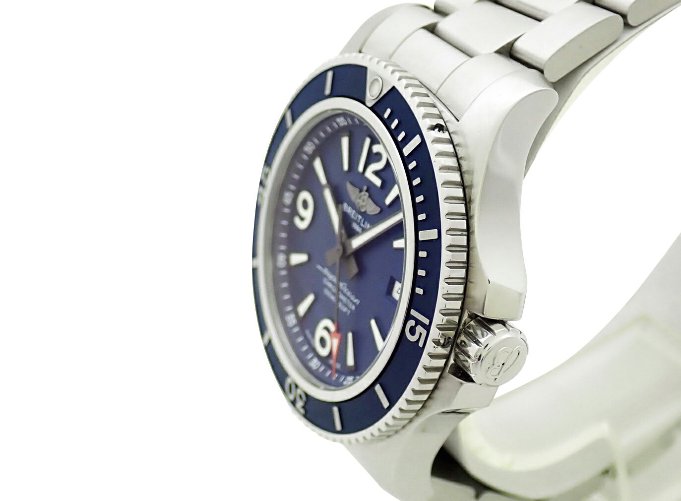 ブライトリング スーパーオーシャン オートマチック 44 A17367D81C1A1/A17367 箱・保証書付【中古】