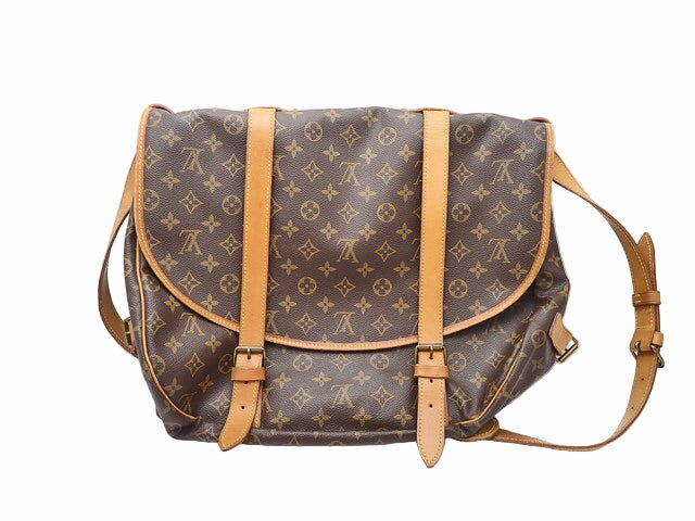 LOUIS VUITTON ルイヴィトン Monogram モノグラム Saumur 43 ソミュール 43 M42252【中古】Bランク