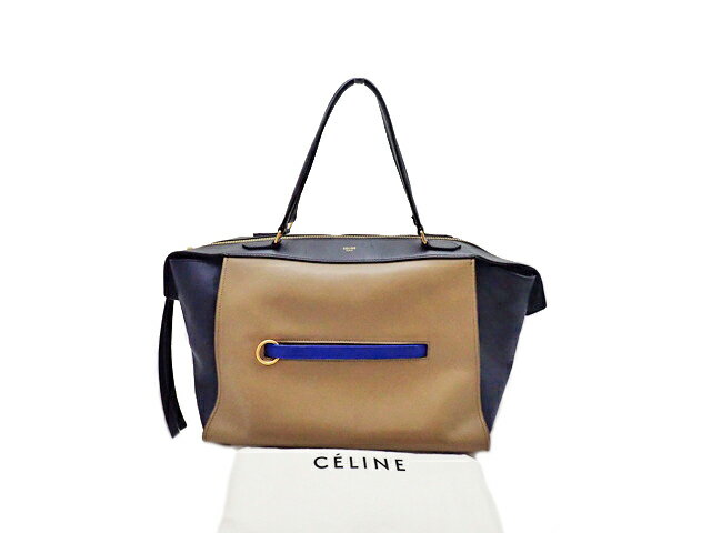 CELINE セリーヌ RING SMALL リング スモール Tote Bag トートバッグ【中古】Bランク