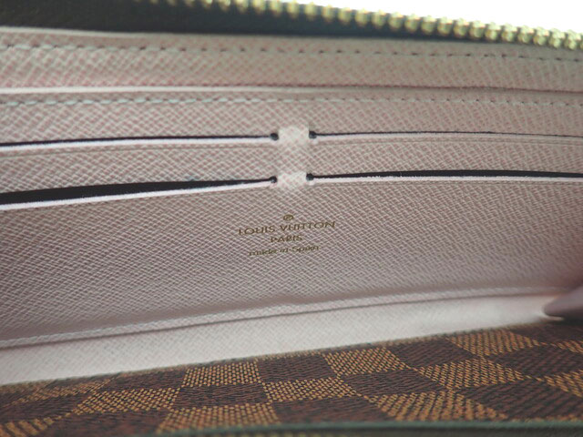 LOUIS VUITTON ルイヴィトン DAMIER EBENE ダミエ・エベヌ Clemence Wallet ポルト...
