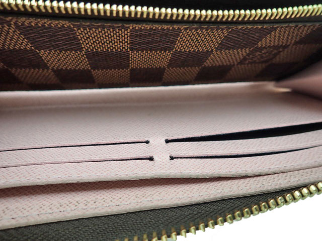 LOUIS VUITTON ルイヴィトン DAMIER EBENE ダミエ・エベヌ Clemence Wallet ポルト...