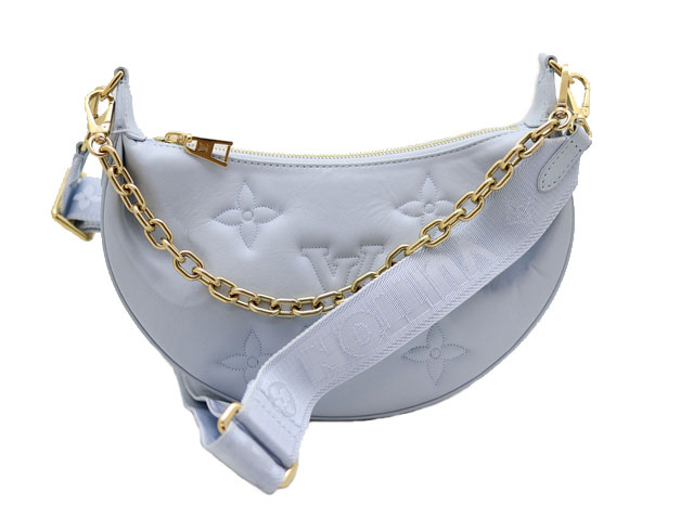 LOUIS VUITTON ルイヴィトン ショルダーバッグ  白 【古着】【中古】【送料無料】 ルイ・ヴィトン ショルダーバッグ ハンドル ソフトトランク レザー