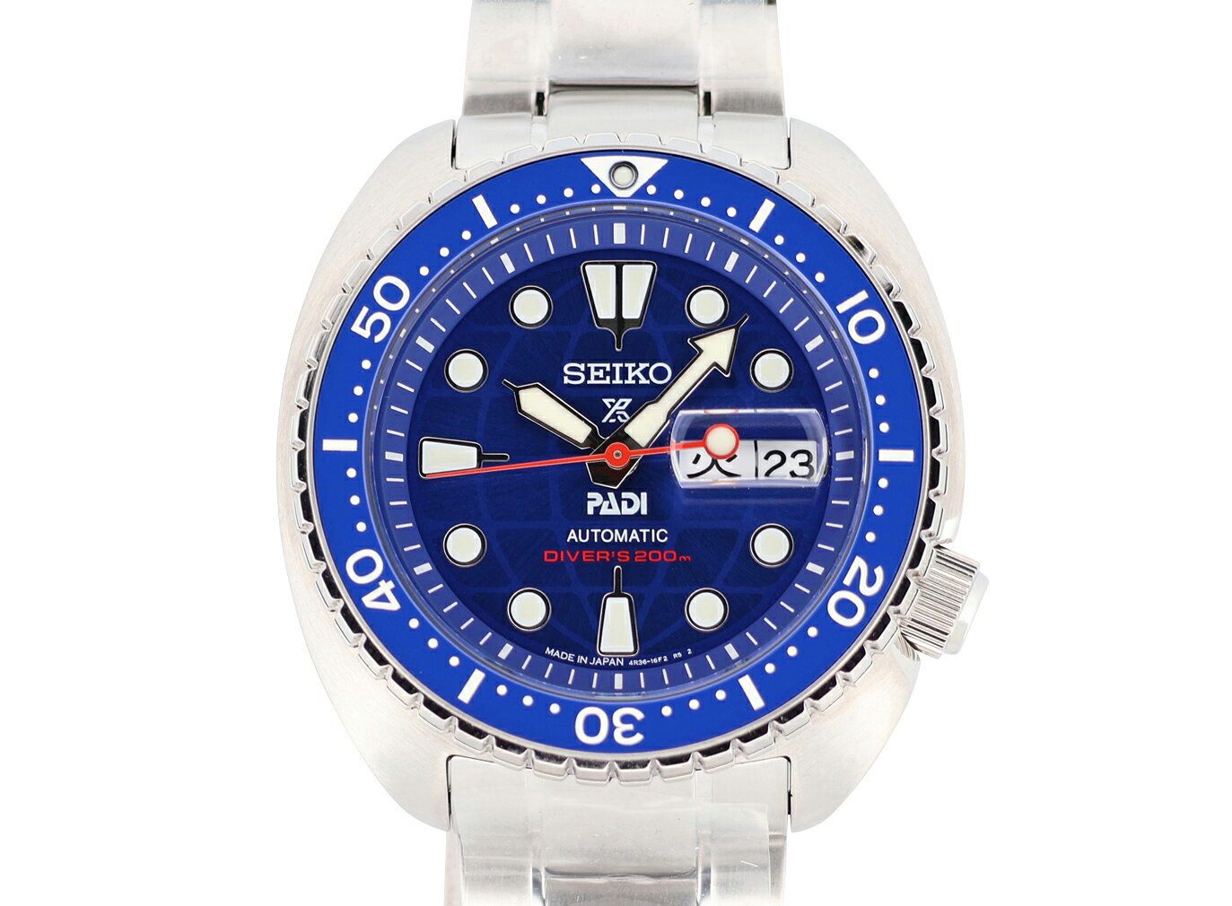 セイコー プロスペックス ダイバースキューバ メカニカル PADI 60周年記念 限定モデル 4R36-18P0 HBB002J 世界限定8000本 箱・保証書付 未使用