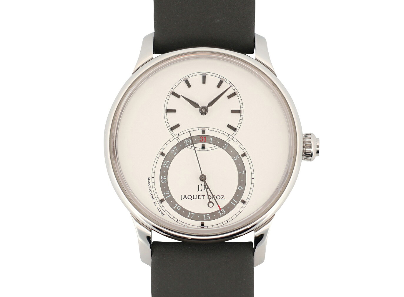 JAQUET DROZ ジャケ・ドロー グラン・セコンド カンティエーム J007020351 2022年・箱・保証書付【中古】