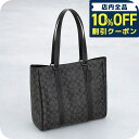 \全品10%OFFクーポン/ コーチ トートバッグ メンズ ブランド COACH CR385 チャコール/ブラック