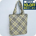 \全品10%OFFクーポン/ バ-バリ- トートバッグ メンズ ブランド BURBERRY チェック 8097719 ベージュ