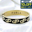 \10%OFFクーポン/ フルラ バングル レディース ブランド FURLA ARCH BANGLE Lサイズ ステンレススチール FJ0124BTL ブラック...