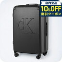 \10%OFFクーポン/ カルバンクライン スーツケース メンズ レディース ブランド Calvin Klein LH818LN3 BLK S ブラック