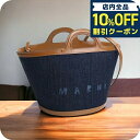 \10%OFFクーポン★2日10時迄/ マルニ トートバッグ レディース MARNI コットン カーフレザー イタリア BMMP0097L1 ネイビー系 バッグ