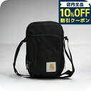 \全品10%OFFクーポン/ カーハート Carhartt Crossbody Zip Bag ショルダーバッグ B0000305-BLACK メンズ ブラック