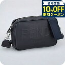 \10%OFFクーポン/ フェンディ ショルダーバッグ メンズ レディース FENDI レザー 7M02860AMAC F082Q ネイビー 斜めがけ ブランド...