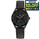 \全品10%OFFクーポン/ アディダス EDITION THREE クオーツ 腕時計 ブランド メンズ レディース adidas AOFH22506 アナログ オールブラック 黒 プレゼント 実用的