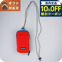 \10%割引クーポン★5/7 10時迄/ ワイルドシングス WILD THINGS ネックポーチ WT-380-3806-RED メンズ RED ブランド