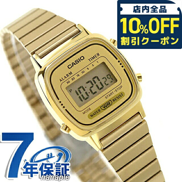 ＼10%OFFクーポン／ カシオ チープカシオ CASIO クォーツ 電池式 LA670WGA-9 ビン...