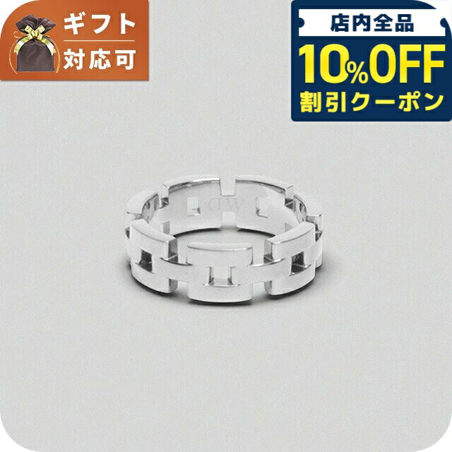乐天商城 - ＼10%OFFクーポン★GW限定／ ダニエルウェリントン DANIEL WELLINGTON 3-LINK RING リング アクセサリー DW00401025 レディース シルバー ブランド 6930