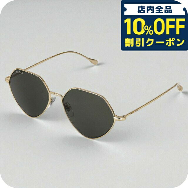 樂天商城 - ＼10%OFFクーポン★GW限定／ グッチ サングラス レディース ブランド GUCCI GG1182S 001 ゴールド 26830
